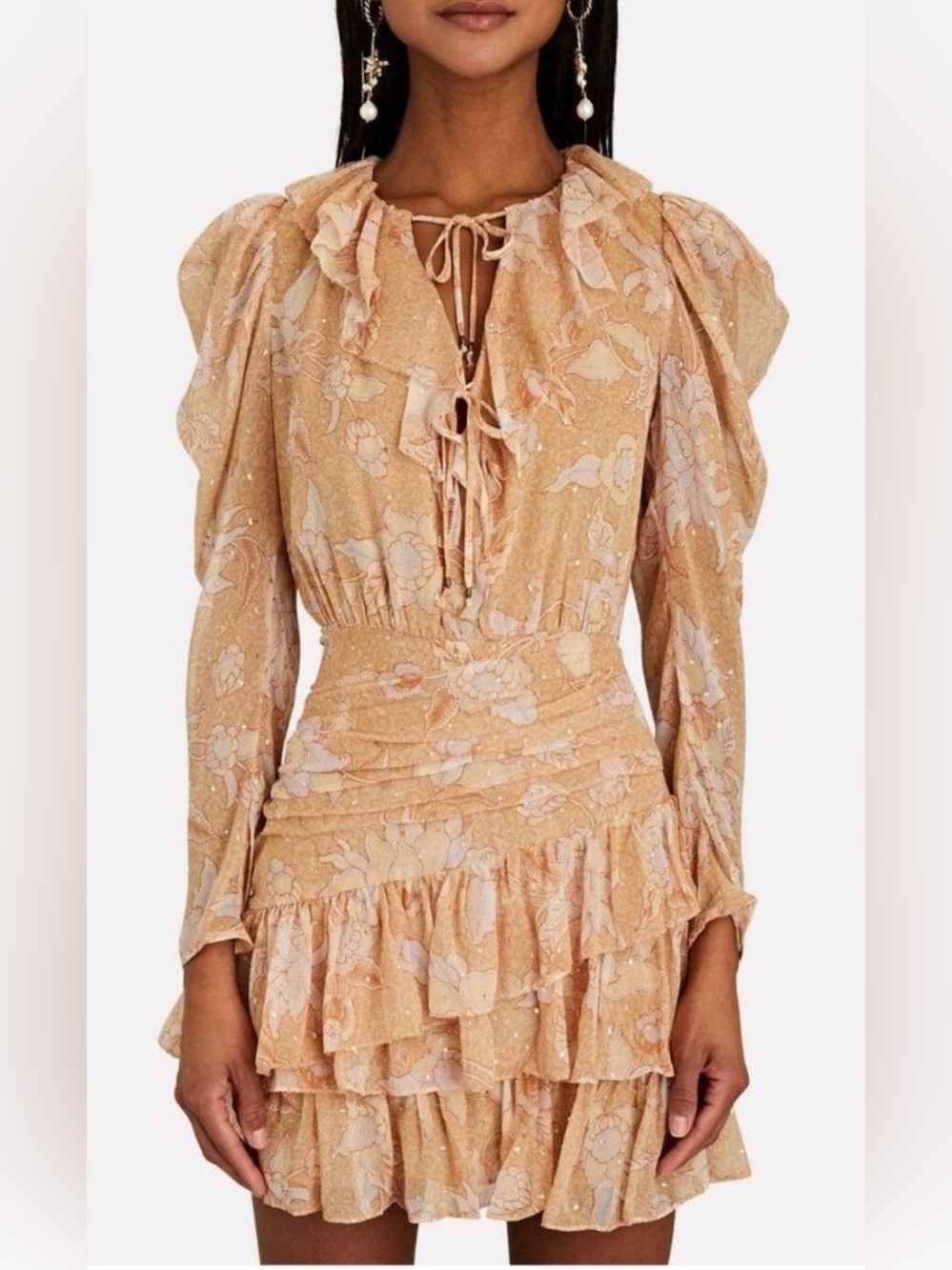 Ulla Johnson Cecily Silk Mini Dress Size 8